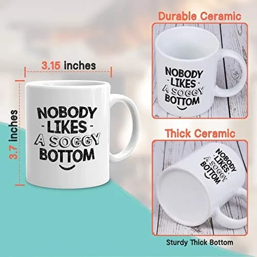 Bubble Hugs Mom Coffee Mug 11 oz | Baking Gift for Women & Mom (110c) thumbnail 4