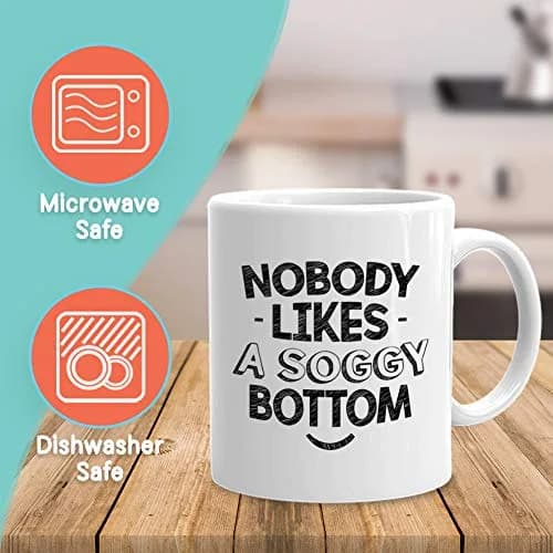 Bubble Hugs Mom Coffee Mug 11 oz | Baking Gift for Women & Mom (110c) thumbnail 2