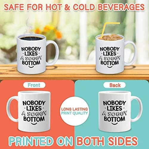 Bubble Hugs Mom Coffee Mug 11 oz | Baking Gift for Women & Mom (110c) thumbnail 3