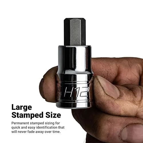 Capri Tools 7/32-Inch Hex Bit Socket 3/8-Inch Drive SAE (1.46 inches / 0.01 oz) | Forged S2 Steel Professional Grade thumbnail 6