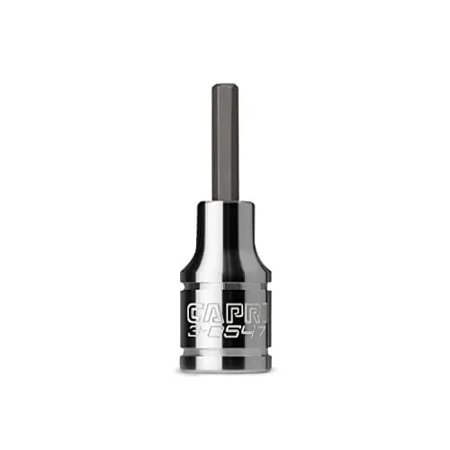 Capri Tools 1/8-Inch Hex Bit Socket 1/4-Inch Drive SAE | Heavy Duty Forged Steel thumbnail 1