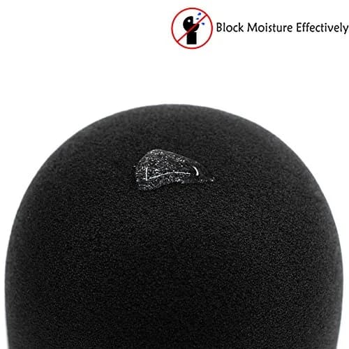 YOUSHARES Microphone Windscreen Foam Green for Blue Yeti & Yeti Pro | 2.36 cm (0.93 in) Thickness thumbnail 2
