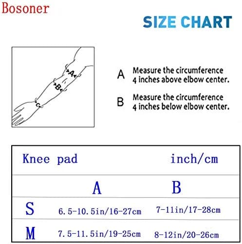 BOSONER Kids/Youth Knee Pads Elbow Pads Wrist Guards Set for 3-15 Years | Multi-Sports Impact Protection thumbnail 7