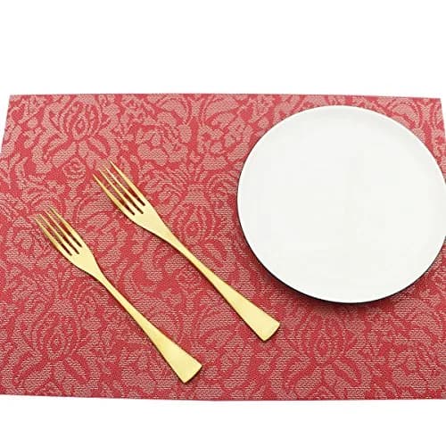 Uniturcky 6-Piece Flatware Set,Extra Thick Heavy Duty - 18/10 Stainless Steel Cutlery Sets,High Matte Finish Gold Flatware Sets Service for 1,Multipurpose Use for Home,Kitchen,Tableware Utensil Sets thumbnail 4