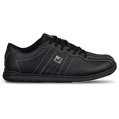 KR Strikeforce OPP Mens Wide Bowling Shoe (Size 6, US Footwear System) Black | Durable, Comfortable & Non-Marking thumbnail 2