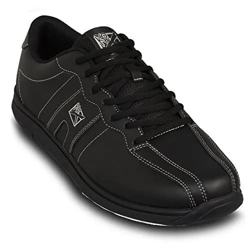KR Strikeforce OPP Mens Wide Bowling Shoe (Size 6, US Footwear System) Black | Durable, Comfortable & Non-Marking thumbnail 3