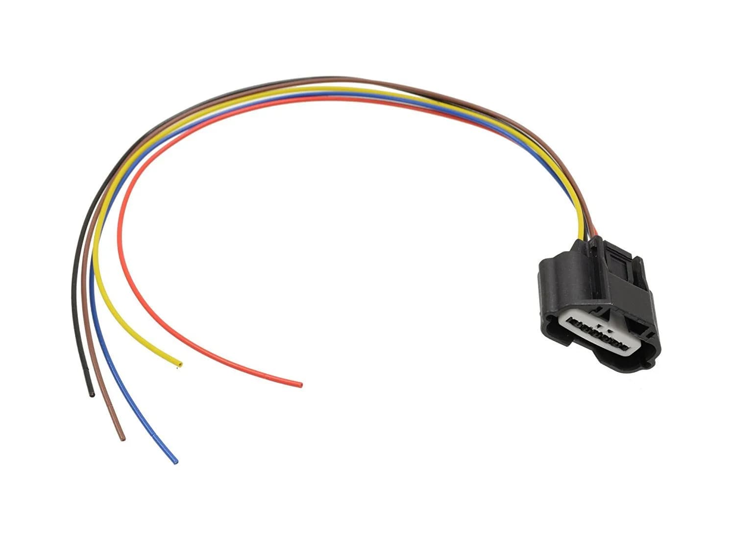 Michigan Motorsports 5-Wire MAF Mass Air Flow Sensor Connector - Fits Nissan & Infiniti VQ35 Engines - 10" Wire Length Pigtail