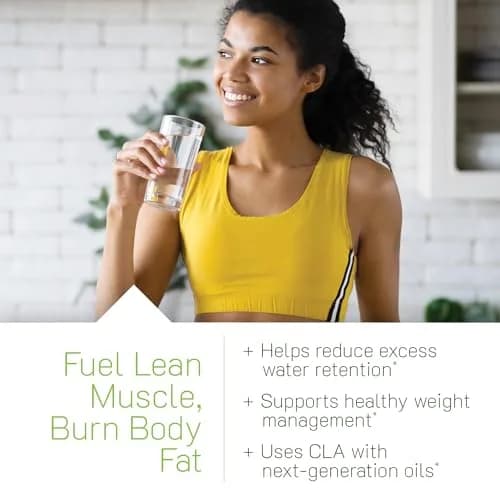 Irwin Naturals CLA Lean Body Fat Reduction Liquid Soft-Gels 80 Count | Supports Fat Loss & Muscle Tone thumbnail 3