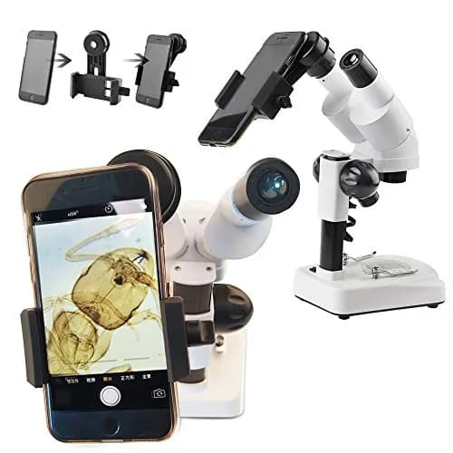 SOLOMARK Smartphone Camera Adapter - Microscope Eyepiece Tube 23.2mm | Built-in 16X Microscope Eyepiece for Smartphone Photography thumbnail 8