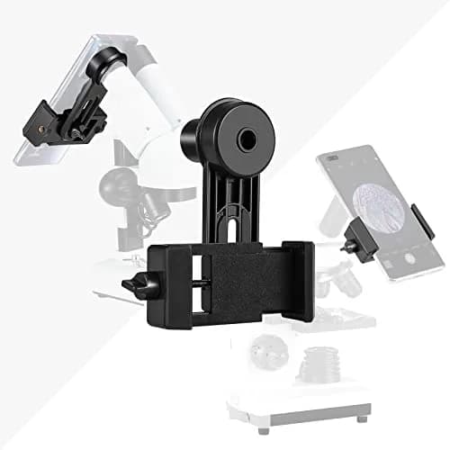 SOLOMARK Smartphone Camera Adapter - Microscope Eyepiece Tube 23.2mm | Built-in 16X Microscope Eyepiece for Smartphone Photography thumbnail 3