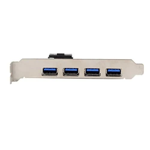 ChenYang 4 Port PCI-E 1X to 4 USB 3.0 HUB PCI Express Expansion Card Adapter with 120mm PCI-E Slot Bracket thumbnail 6