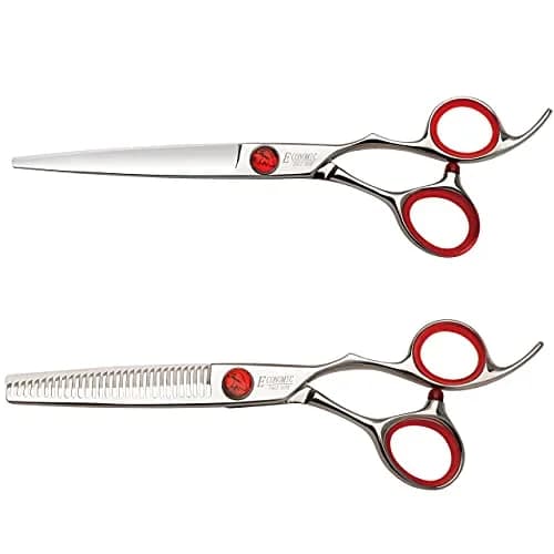 EAGLE SHARP Professional 6.0-inch Shears Cutting & Thinning Scissors Kit | 15.75 cm (6.2 in) Blade thumbnail 1