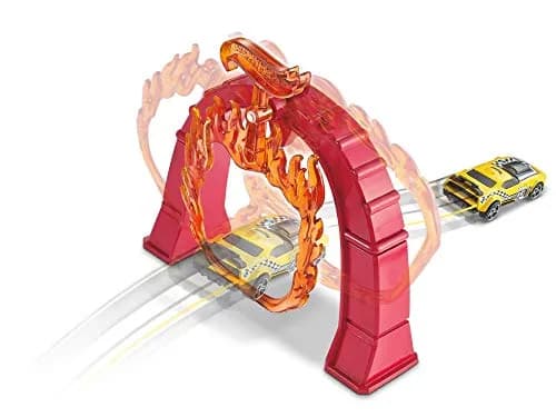 Hot Wheels Flame Jumper Playset, Multicolor | Classic Stunt Track with Iconic Cars thumbnail 5