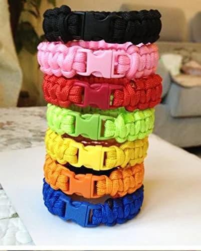 CooBigo 100-Pack Assorted 3/8" Side Release Buckles | Plastic POM, 10mm Webbing Fit thumbnail 8
