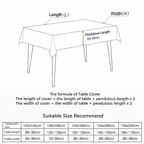 Bringsine Cotton Linen Tablecloth 55x55 Inch | Modern Stripe Tassel Design (70-120 chars) thumbnail 7