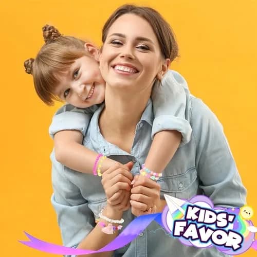 PinkSheep Bracelets for Girls Jewelry 36 Pcs | Safe, Colorful & Creative (70-120 chars) thumbnail 9
