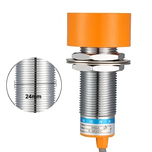 uxcell Inductive Proximity Sensor Switch Detector 20mm NPN NO | Contactless Metal Detection thumbnail 4