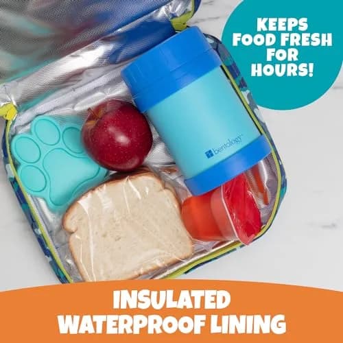 Bentology Kids Insulated Lunch Box for School with Reinforced Support Frame, 240 cu in (10 x 8 x 3 inches) thumbnail 2