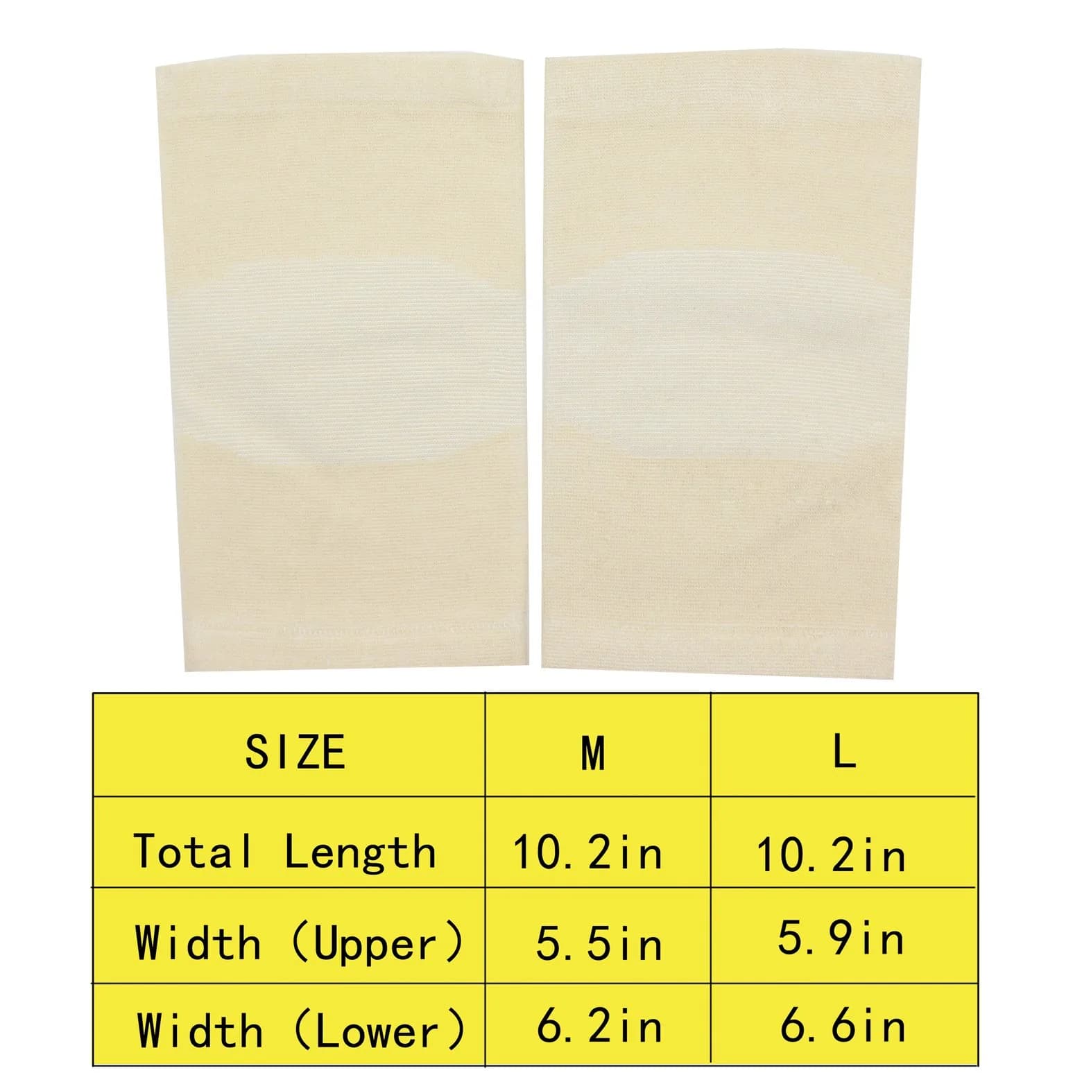 JUMISEE Cotton Knee Sleeves for Knee Support, Circulation & Pain Relief | Medium, 1 Pair - view 7