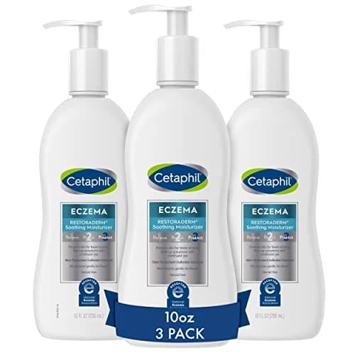 Cetaphil RESTORADERM Itch Control Moisturizing Lotion 3-Pack 296ml (10 fl oz) | Soothes Dry, Itchy, Eczema-Prone Skin thumbnail 1