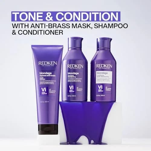 Redken Color Extend Blondage Purple Conditioner 1000ml (33.8 Fl Oz) | Neutralizes Brass & Moisturizes Blonde Hair thumbnail 4