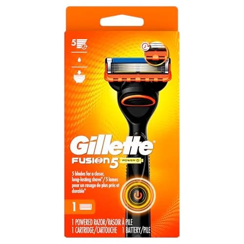 Gillette Fusion5 Power Razor for Men, Handle + 1 Refill | Micro Pulses for Smooth Shave thumbnail 9