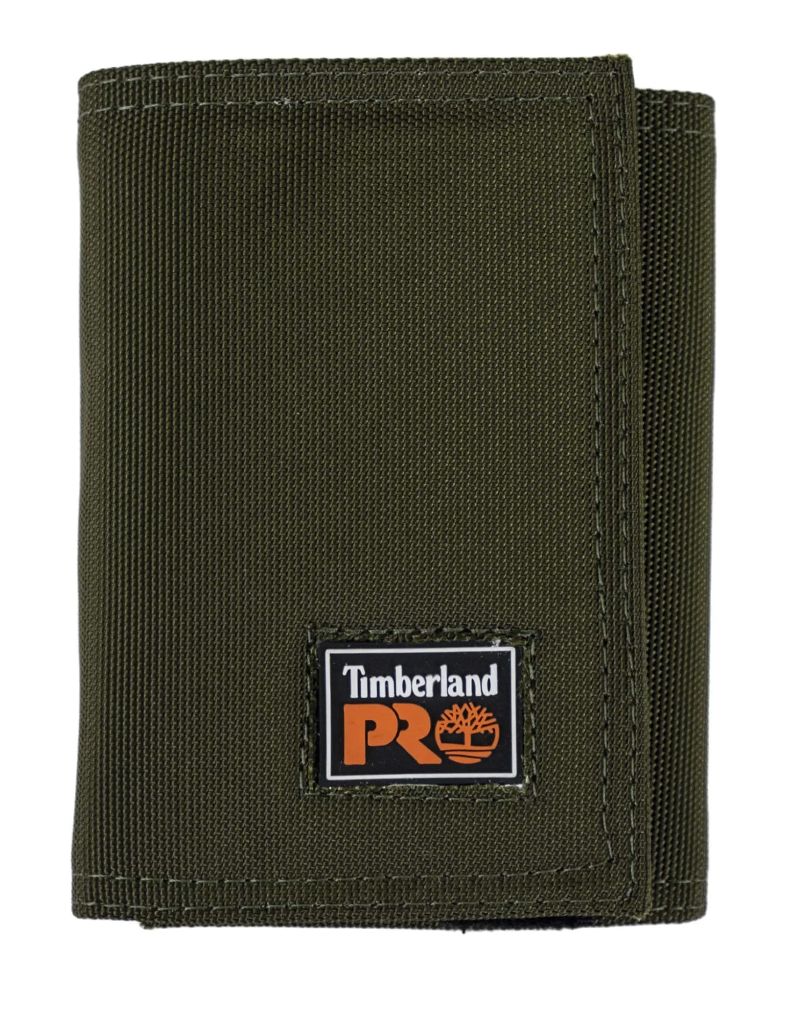 Timberland PRO Men's Cordura Nylon RFID Trifold Wallet with ID Window | Secure & Durable for Daily Use — Olive / One Size