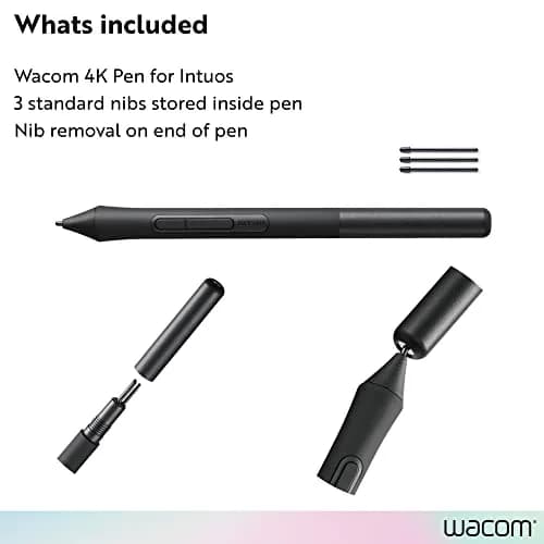 Wacom Intuos Pen LP1100K | 4K Pressure-Sensitive Stylus for Wacom Intuos Small & Medium Tablets thumbnail 6