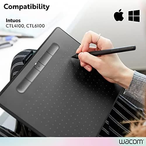 Wacom Intuos Pen LP1100K | 4K Pressure-Sensitive Stylus for Wacom Intuos Small & Medium Tablets thumbnail 7