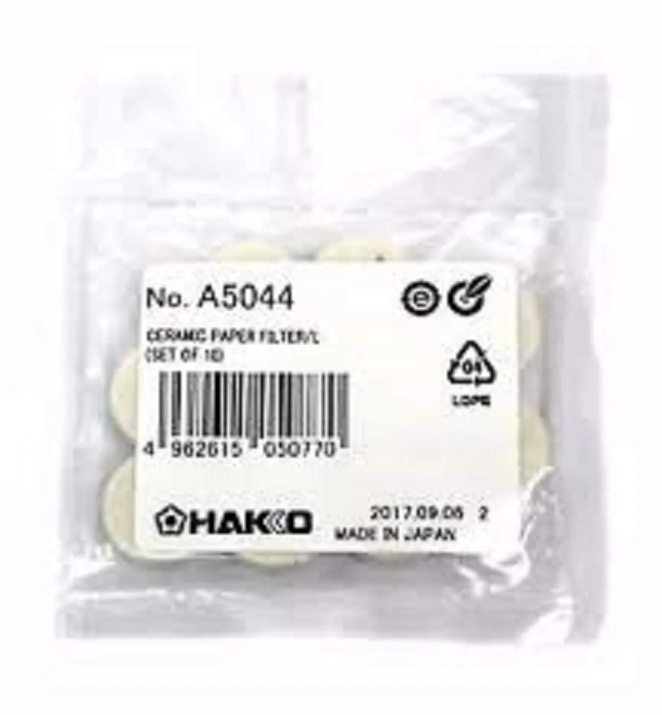 Hakko Ceramic Filter 10 Pack for FR-301 Desoldering Tool | 0.71 cm (0.25 in) x 5.21 cm (2.05 in) x 6.3 cm (2.48 in) - view 2