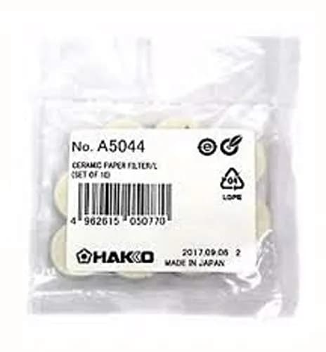 Hakko Ceramic Filter 10 Pack for FR-301 Desoldering Tool | 0.71 cm (0.25 in) x 5.21 cm (2.05 in) x 6.3 cm (2.48 in) thumbnail 2