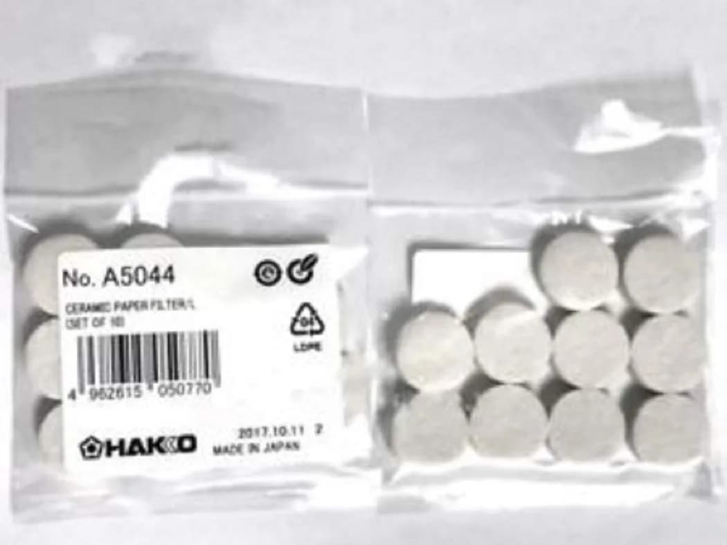 Hakko Ceramic Filter 10 Pack for FR-301 Desoldering Tool | 0.71 cm (0.25 in) x 5.21 cm (2.05 in) x 6.3 cm (2.48 in) - view 4