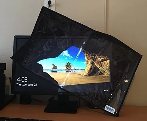 Comp Bind Technology Monitor Cover Compatible with LG 26LN4500-UA 26'' Portable 720p LED TV | Clear Nylon Dust Cover thumbnail 5