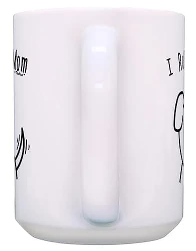 ThisWear Ruff You Mom 15oz Coffee Mug | Classic Ceramic, Microwave & Dishwasher Safe thumbnail 2