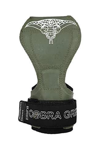 Cobra Grips PRO Green Rubber Weight Lifting Gloves with Wrist Wraps - 5.5 - 8.75" Wrist Support - view 4
