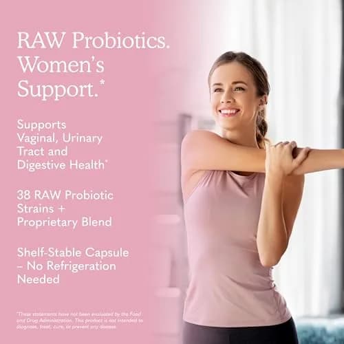 Garden of Life Raw Probiotics Vaginal Care 50 Billion CFU 30 Capsules | Supports Vaginal & Urinary Tract Health thumbnail 4