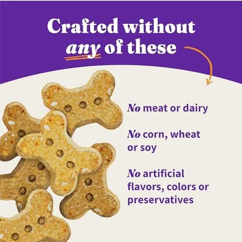 Halo Plant-Based Dog Treats, Sweet Potato & Carrots, 8 oz | Crunchy, Vegan & Made in the USA thumbnail 4