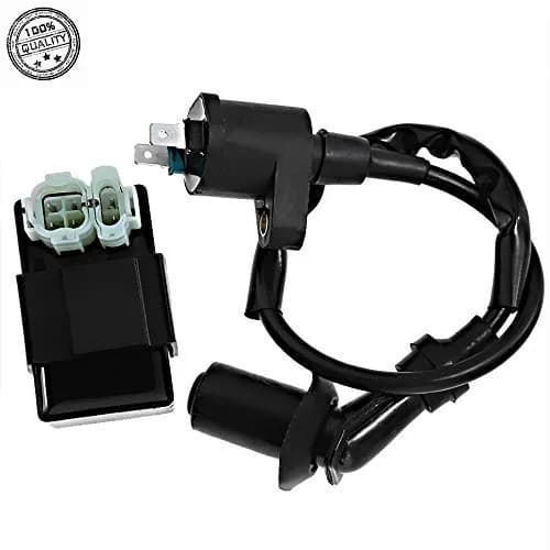 Saihisday Ignition Coil + CDI Box for Honda TRX250X 1987-1992 | 12V Single Output, AC Fired thumbnail 2