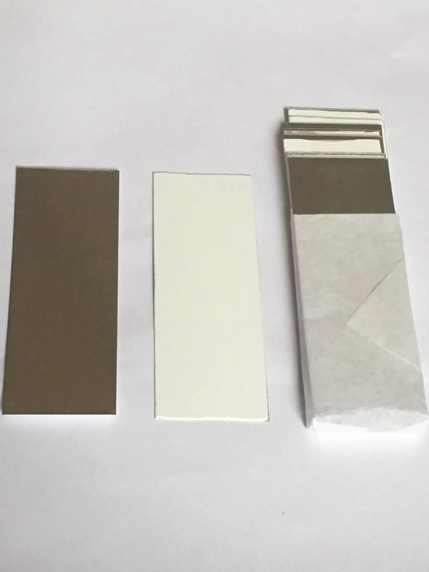 AAdvance Instruments TLC Plates 120/box Aluminum Backed Silica Gel 60 F254 2.5cm x 6.5cm | Neutral pH, Precise Size, Fast Lab Use — 2.5 x 7.5 cm, Aluminum Backed