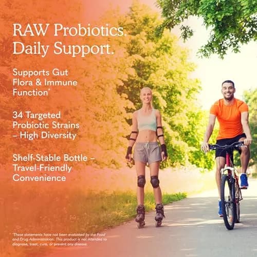 Garden of Life Raw Probiotics Ultimate Care 100 Billion CFU 30 Capsules | Clinically Studied Strains for Digestive Health thumbnail 6