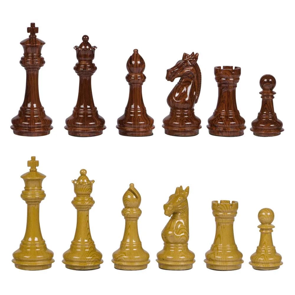 Best Chess Set Weighted Chess Pieces with 3.75 Inch King & Extra Queens | Classic Staunton Design, No Board — 3.75 inch
