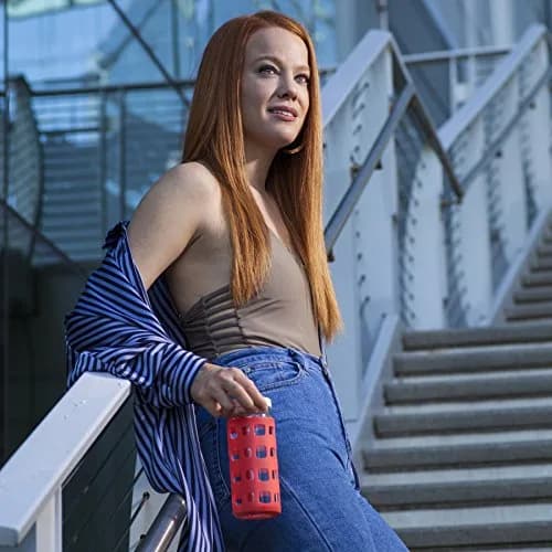 All About Juicing Silicone Glass Water Bottle Sleeves - 6-Pack 16oz - Anti-Slip Insulating Cover for Beverages thumbnail 5