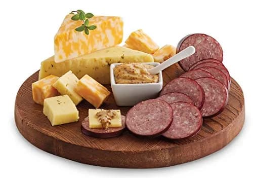 Harry & David Deluxe Meat & Cheese Gift Box, Food Basket, Charcuterie | Gourmet Assortment for Celebrations thumbnail 2