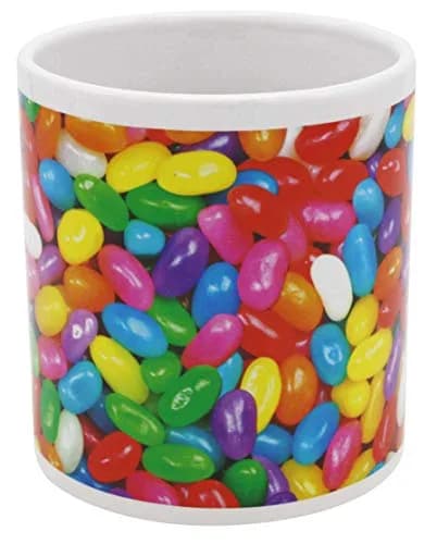 Island Dogs Giant 22 oz Jelly Bean Novelty Mug | Colorful Ceramic Drinkware for Coffee & Tea thumbnail 3