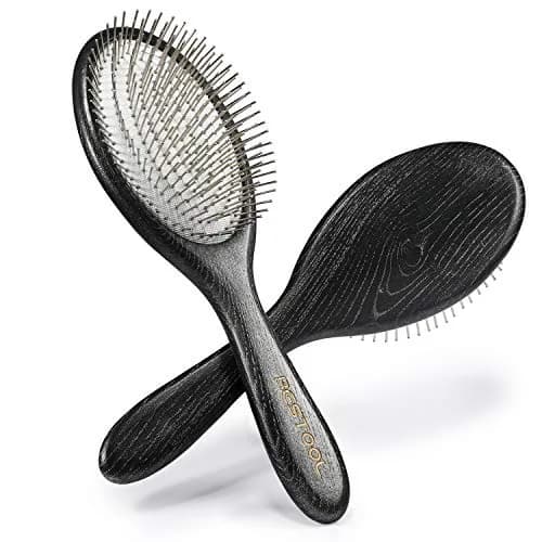 BESTOOL Hair Brush, Paddle Detangler with Metal Bristles | All Hair Types Wet & Dry thumbnail 1