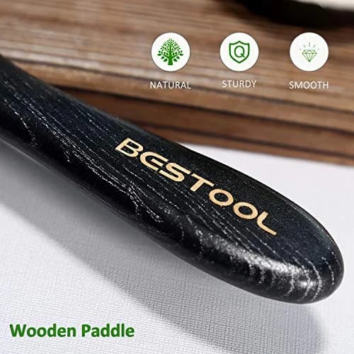 BESTOOL Hair Brush, Paddle Detangler with Metal Bristles | All Hair Types Wet & Dry thumbnail 3