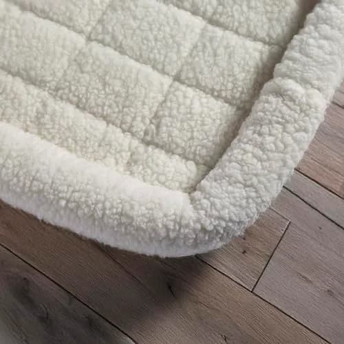 MidWest Homes for Pets Double Door iCrate Starter Kit, 30-inch Dog Crate Bundle for Medium Breeds | Includes Cage, Pet Bed, 2 Bowls & Privacy Cover thumbnail 5