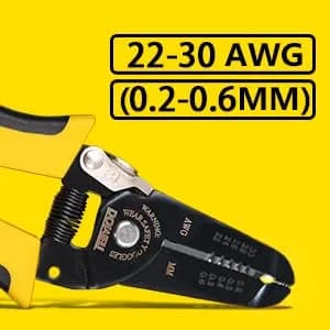 DOWELL Wire Stripper Tool 22-30 AWG | Precision Cutting & Stripping for Electronics thumbnail 4