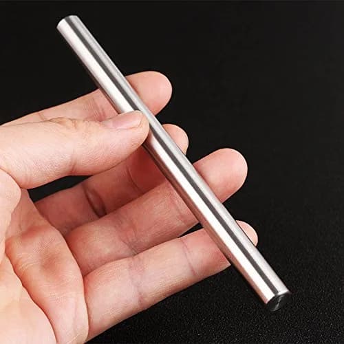 EKLOEN Ballpoint Stainless Steel Silver Pen, Fine Point, Black Ink | Elegant, Durable & Portable thumbnail 1