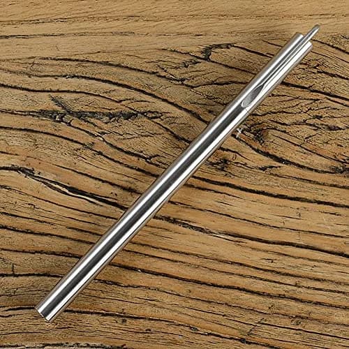 EKLOEN Ballpoint Stainless Steel Silver Pen, Fine Point, Black Ink | Elegant & Durable (70-120 chars) thumbnail 1